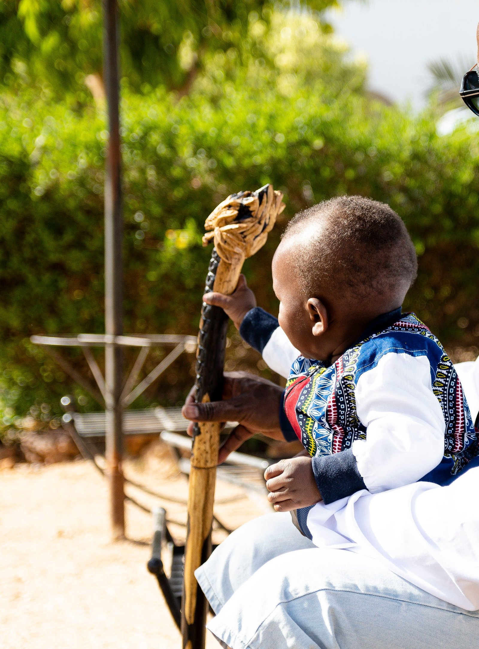 VESTE ENFANT DASHIKI DASHIKI BLEU BIC