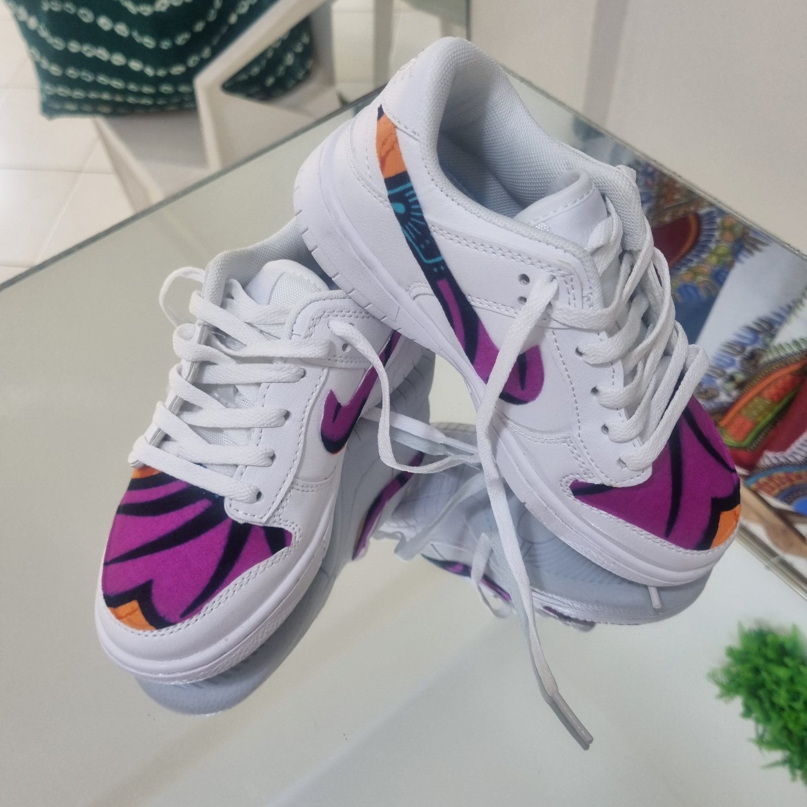 NIKE ENFANT FLEUR DE MARIAGE MAUVE