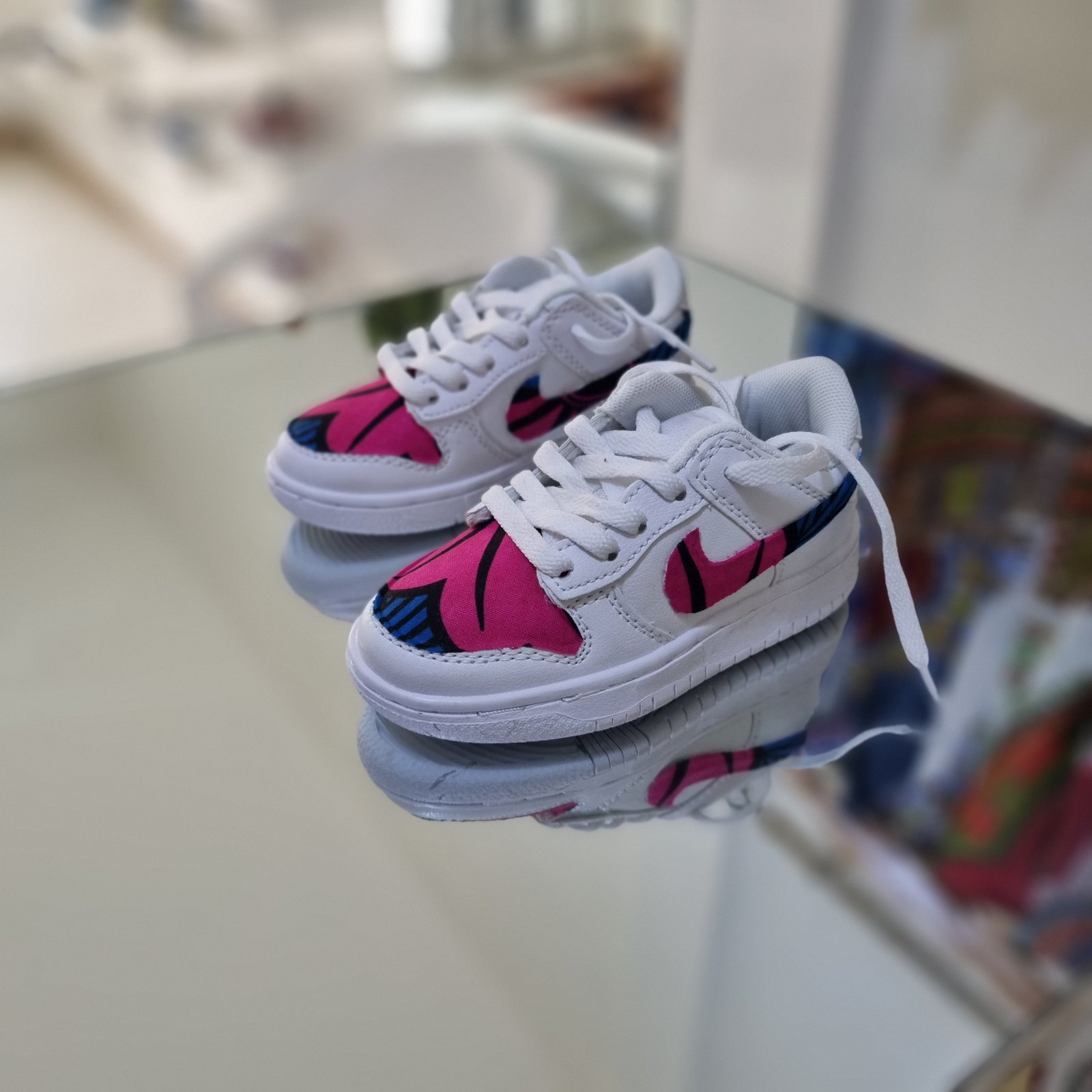 NIKE ENFANT FLEUR MARIAGE ROSE