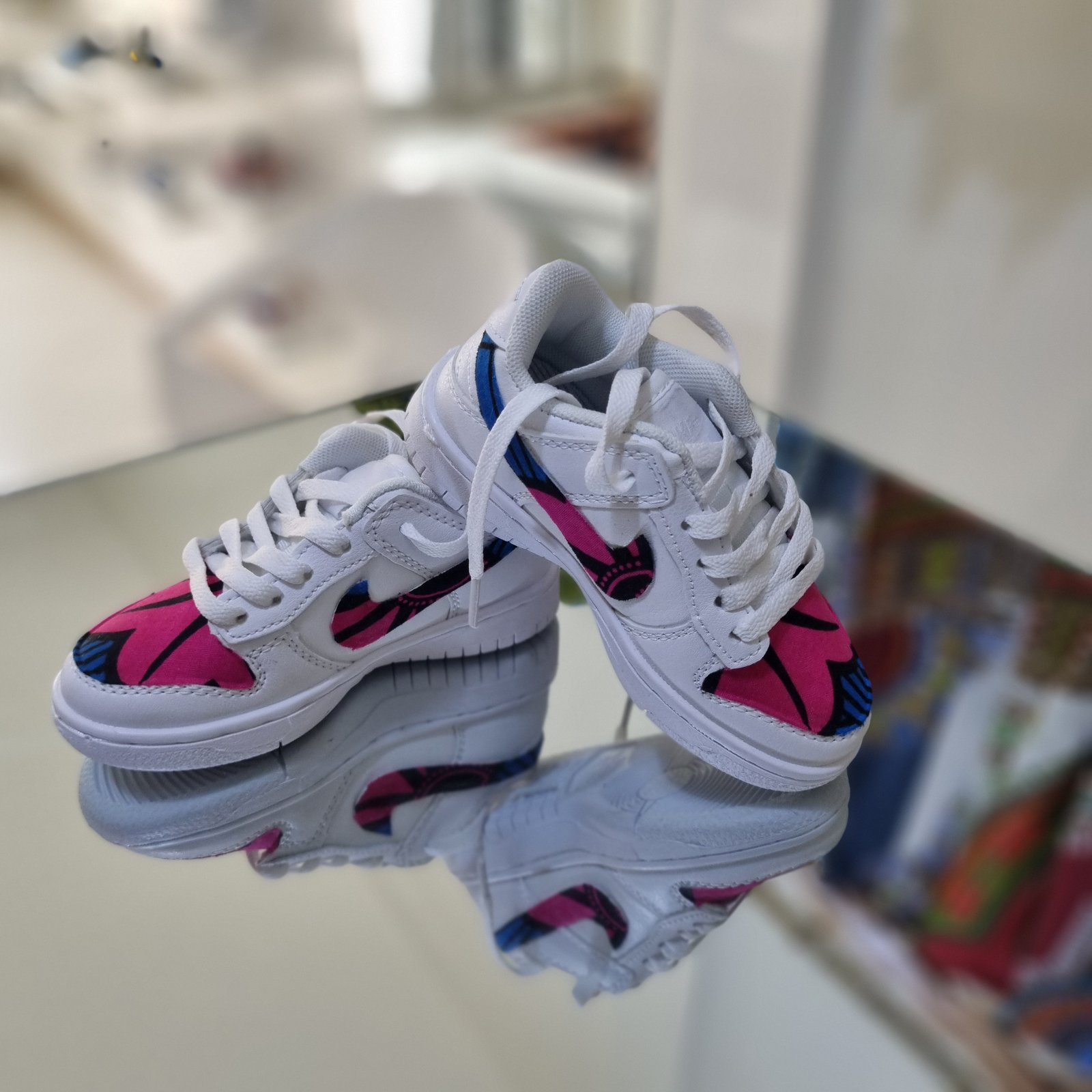 NIKE ENFANT FLEUR MARIAGE ROSE