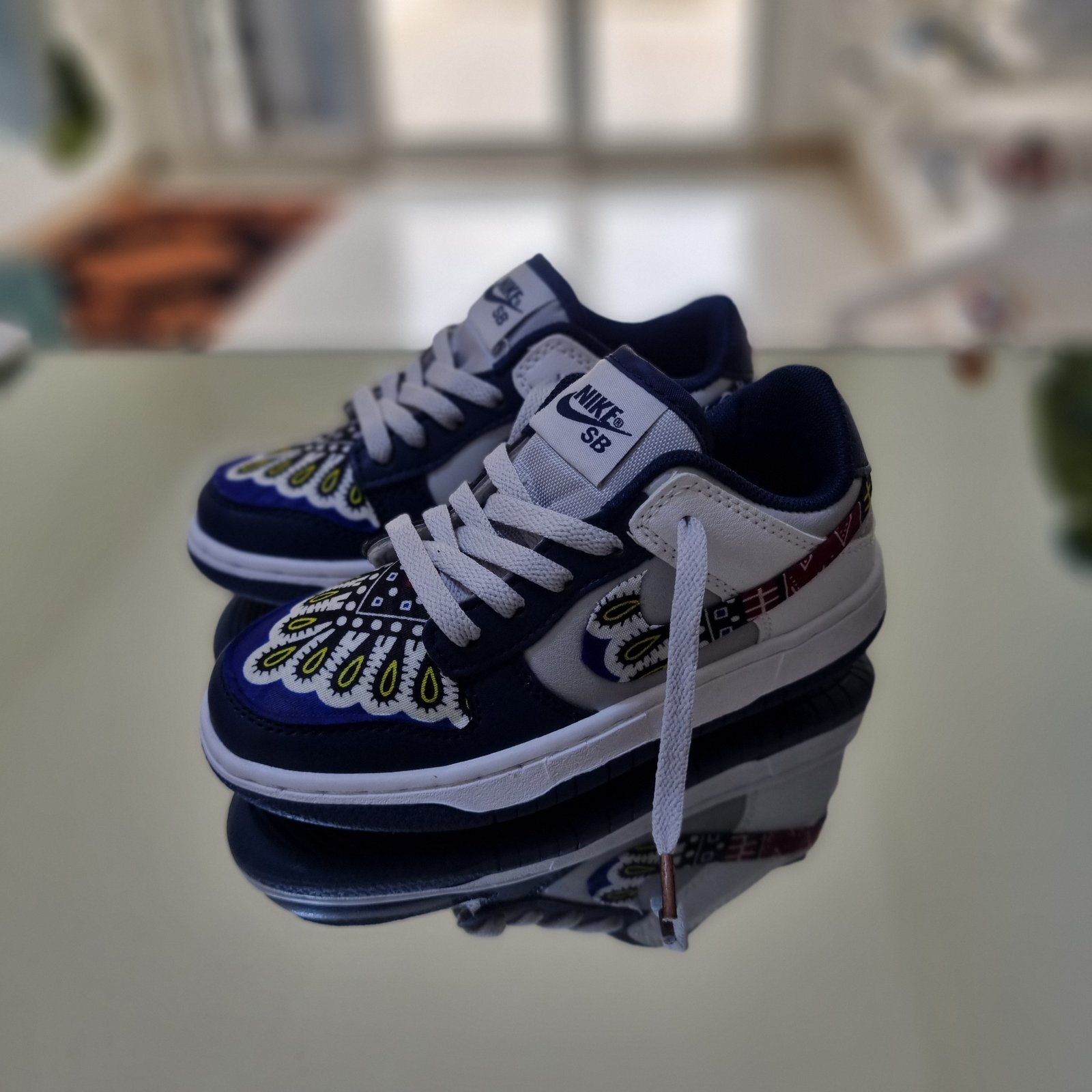 NIKE BLEU BLANC DAHIKI BLEU BIC