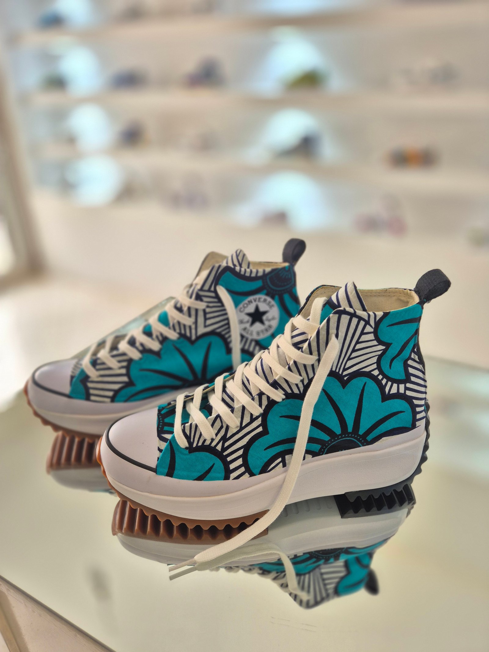 Converse hike Fleur mariage beu saly