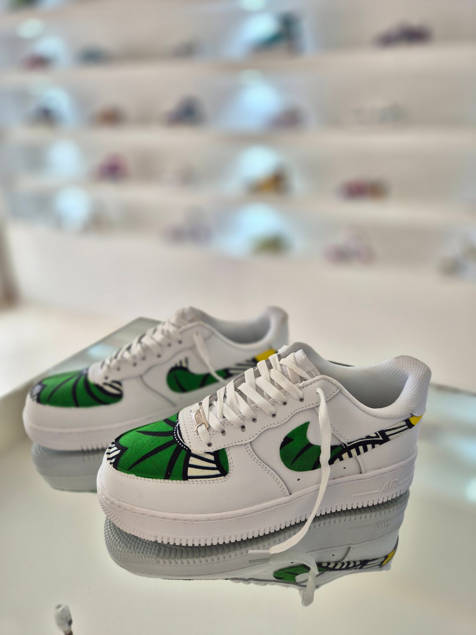 AIR FORCE 1 FLEUR DE MARIAGE VERT